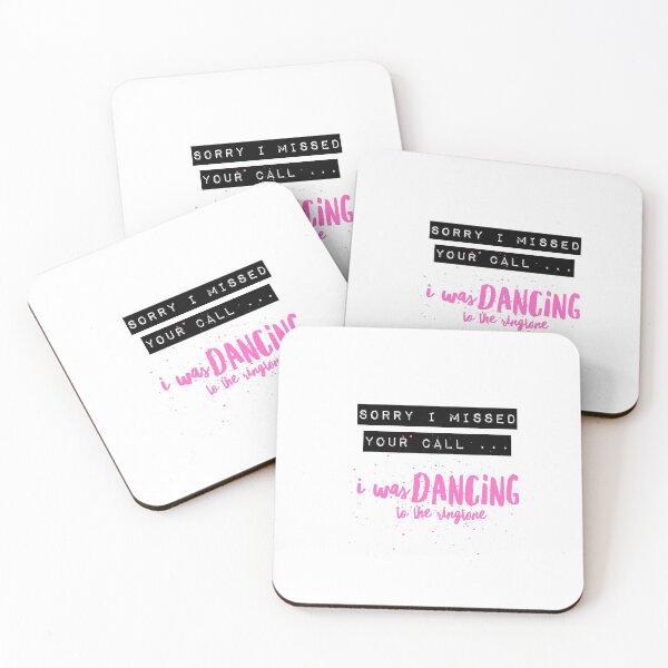 Item preview, Sorry I missed your call Dance - Pink designed and sold by 8-COUNT Co. Clothing.