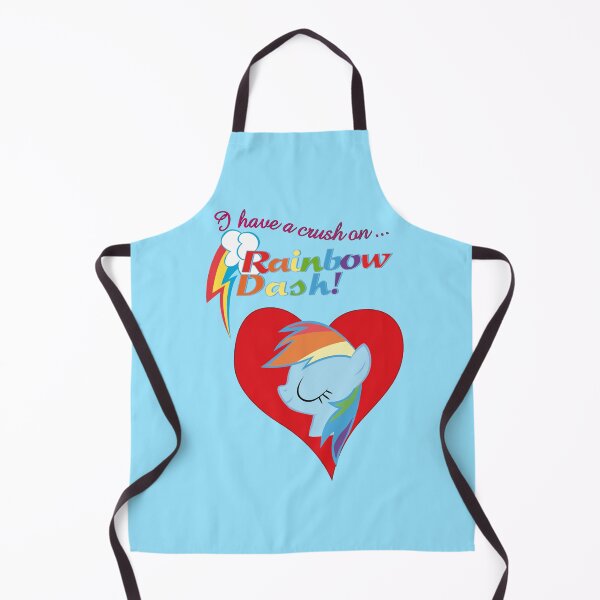 Item preview, I have a crush on... Rainbow Dash - with text designed and sold by Stinkehund.