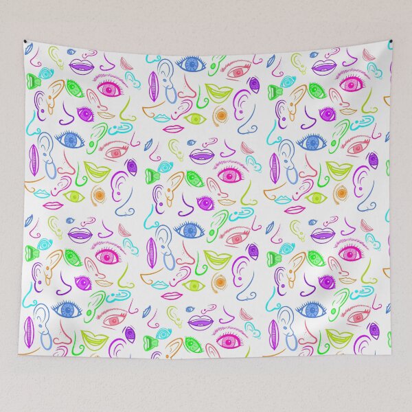 Item preview, Facial features pattern designed and sold by apis-florea.