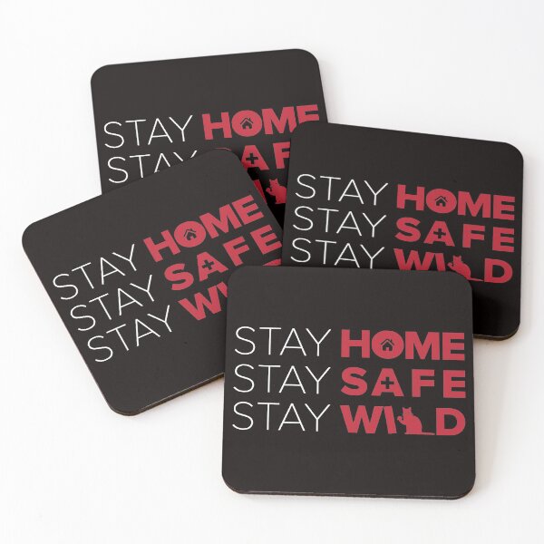 Item preview, Stay Home Stay Safe Stay Wild designed and sold by KakangMudi.