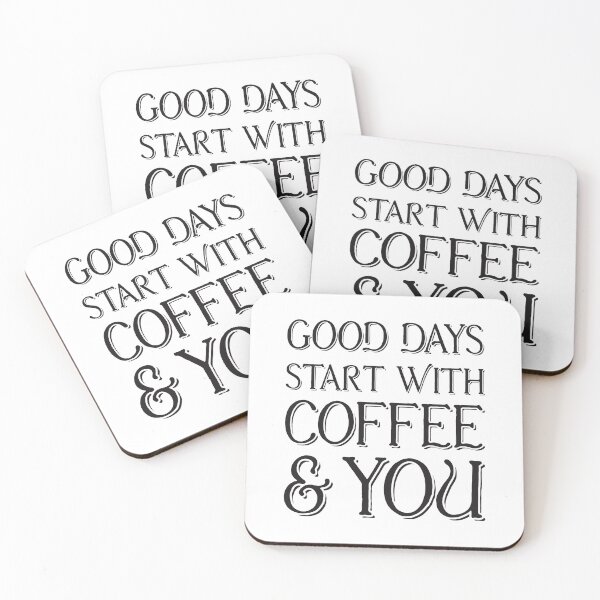 Item preview, Good days start with coffee and you  designed and sold by Artem-design.