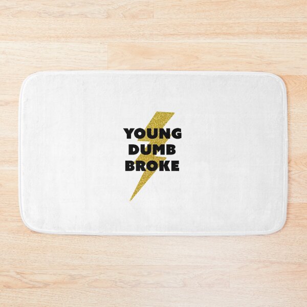 Item preview, young, dumb, broke lightning designed and sold by SOcreateCo.