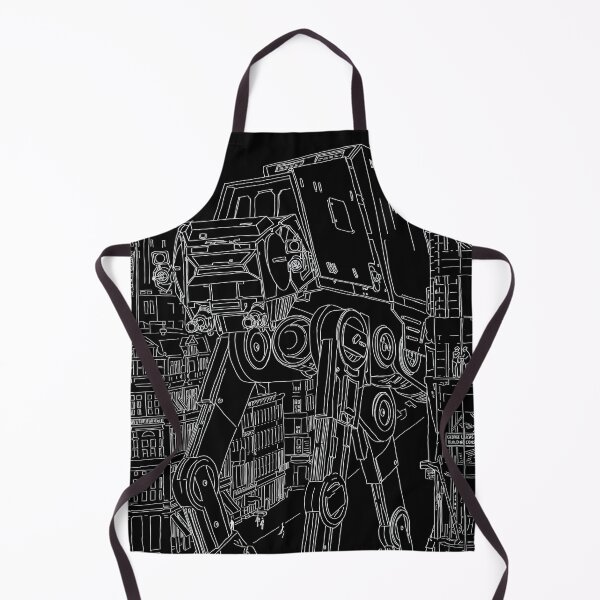 Item preview, Mechanical Beast Checks Out Fuller Building - Black designed and sold by Bespired.