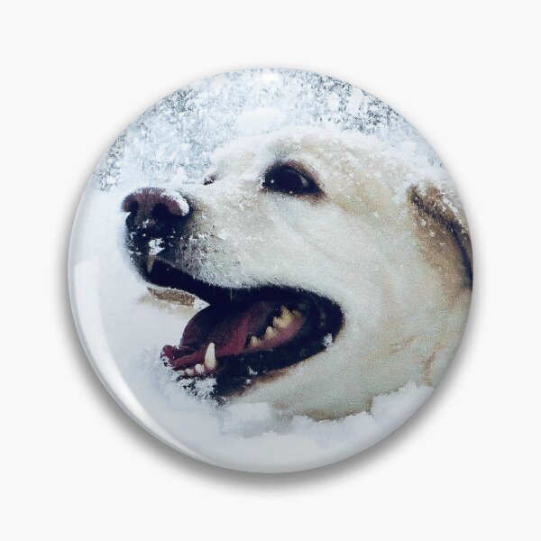Item preview, Yellow Labs in The Snow designed and sold by WhatOdds.