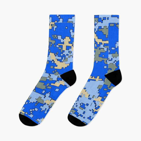 Item preview, Blue Glitch Camouflage  designed and sold by Leon Cook.