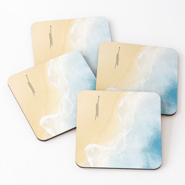 Item preview, The Lone Surfer | Aerial Illustration  designed and sold by The-Drone-Man.