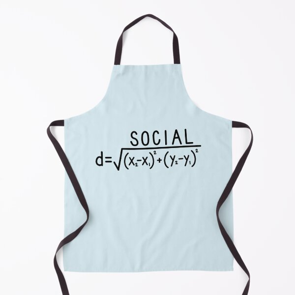 Item preview, Social Distance (formula) Light Blue designed and sold by carwalker13.