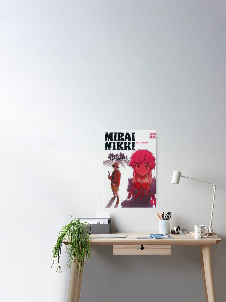 19947 Mirai Nikki Redial Anime Decor Wall Print Poster