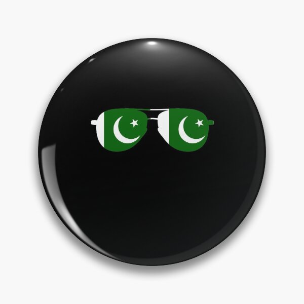 Item preview, Pakistan Flag On Glasses designed and sold by basitcv.