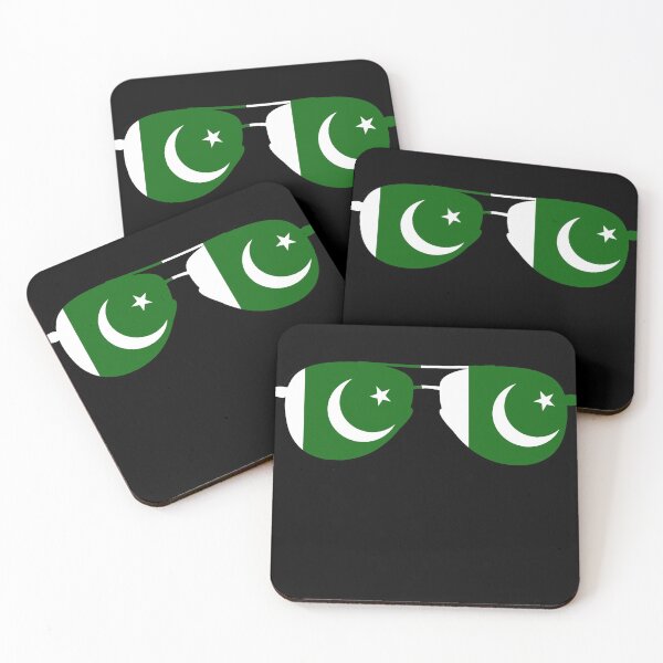 Item preview, Pakistan Flag On Glasses designed and sold by basitcv.