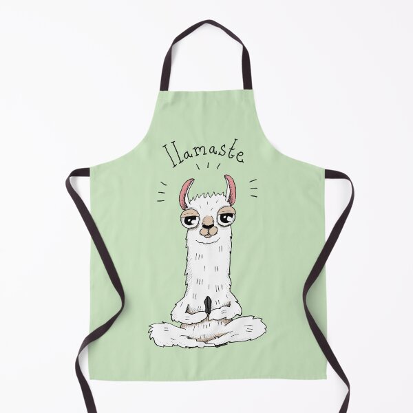 Item preview, Llama yoga pose with llamaste  designed and sold by agrapedesign.