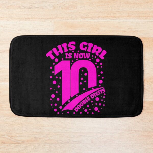 Item preview, This Girl Is Now 10 Double Digits 10th Birthday Gift Girl designed and sold by issambak.