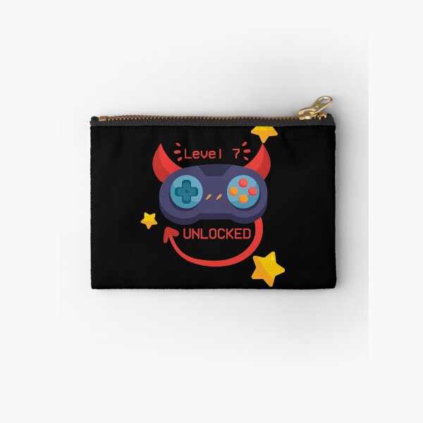 Item preview, Level 7 Unlocked - Video Gamer 7th Birthday Gift designed and sold by Smart Side.