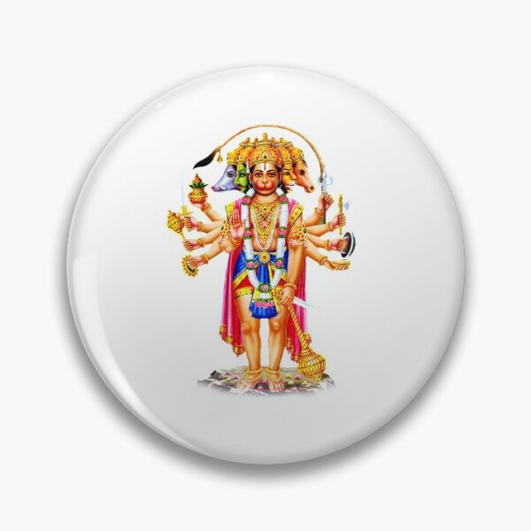Item preview, Panchmukhi Hanuman t-shirt | Panchmukhi Hanuman poster  designed and sold by KARTICK DUTTA.