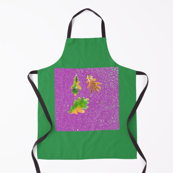 Item preview, Rainy Leaves on Light Purple Terrazzo Background designed and sold by djrunnels.