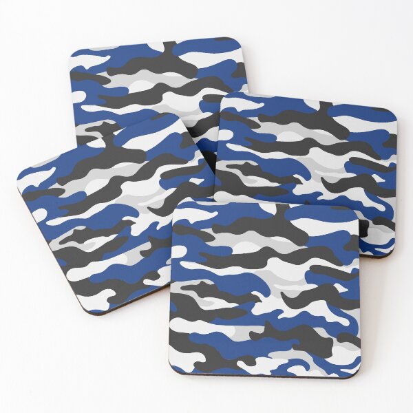 Item preview, CAMO CAMOUFLAGE - BLUE designed and sold by Josan Designs.