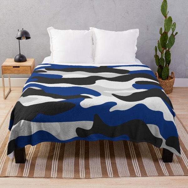 Item preview, CAMO CAMOUFLAGE - BLUE designed and sold by Josan Designs.