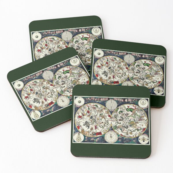 Item preview, STAR MAP : Medieval Vintage Constellations Animated Print designed and sold by posterbobs.