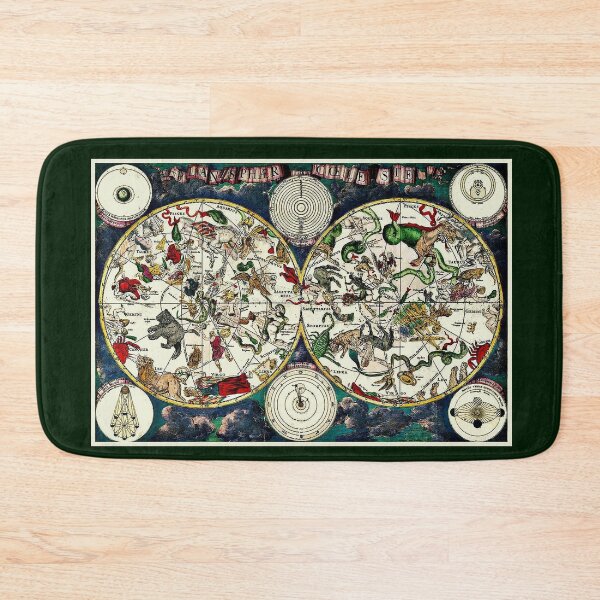 Item preview, STAR MAP : Medieval Vintage Constellations Animated Print designed and sold by posterbobs.