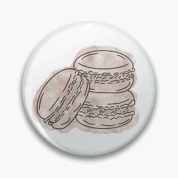 Item preview, Chocolate Macaron designed and sold by Natalie Kelly.