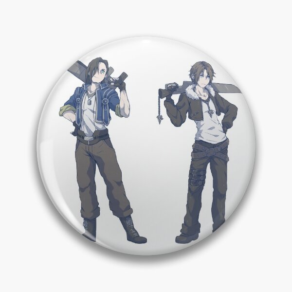 Item preview, FFVIII - Laguna and Squall designed and sold by Repose.