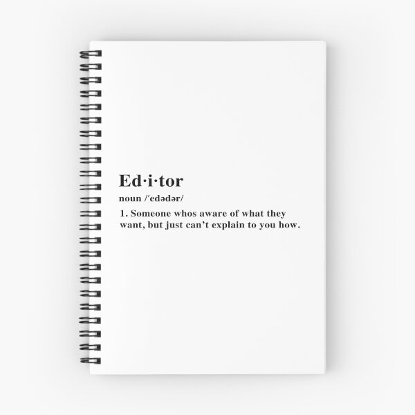 Item preview, Editor Definition designed and sold by The Editor's Soft-Wear.