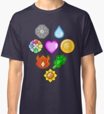 Pokémon! Gym Badges! Classic T-Shirt