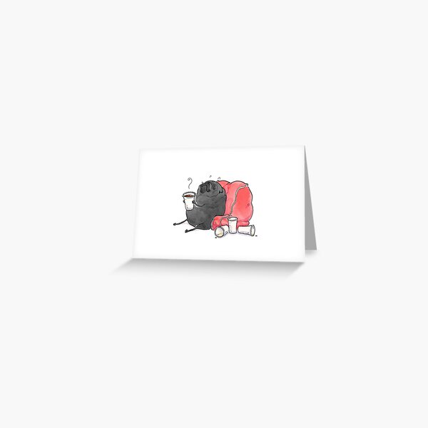 Item preview, Coffee Break (black) designed and sold by inkpug.