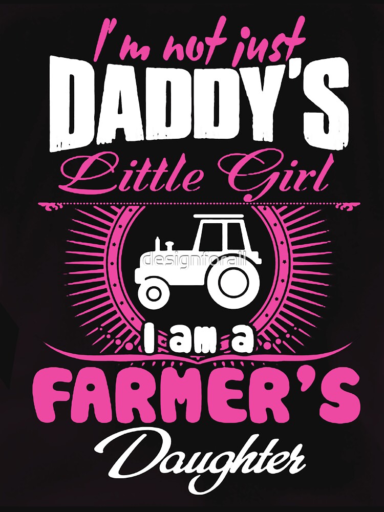 Farmers Daughter T Shirt By Designforall Redbubble 