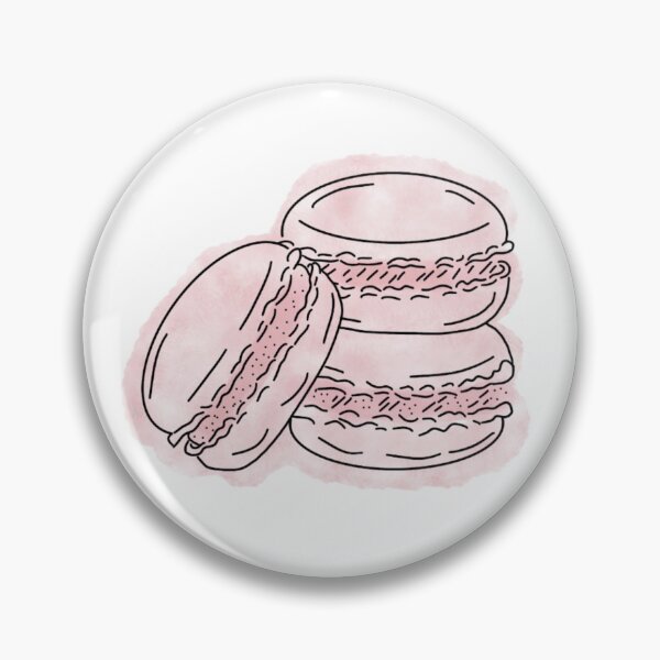 Item preview, Rose Petal Macaron designed and sold by Natalie Kelly.