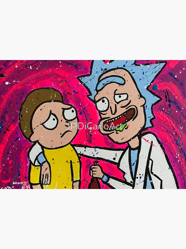 Wubba lubba dub dub!!! by JPDiCarloArt