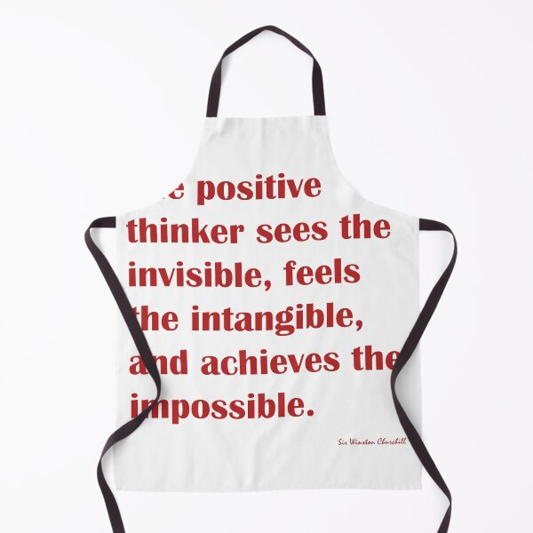 Item preview, Sir Winston Churchill Quotes Positive Thinker Poster no border designed and sold by Moyanana.