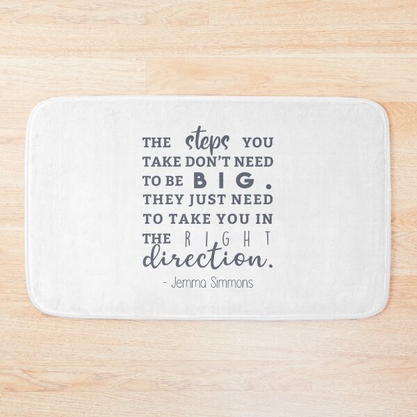 Item preview, “The Steps You Take” Quote designed and sold by amhooper.