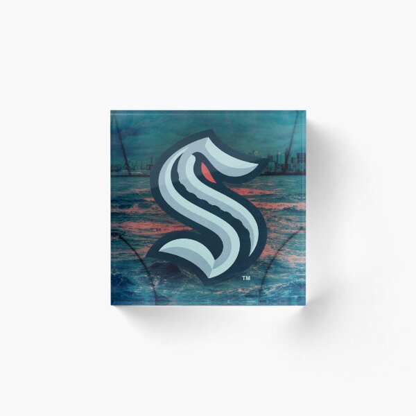 seattle kraken hockey water Acrylic Block