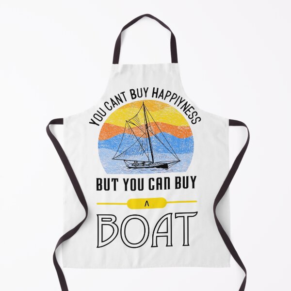 Item preview, proud boat owner saying designed and sold by pirminio.