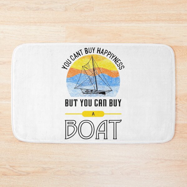 Item preview, proud boat owner saying designed and sold by pirminio.