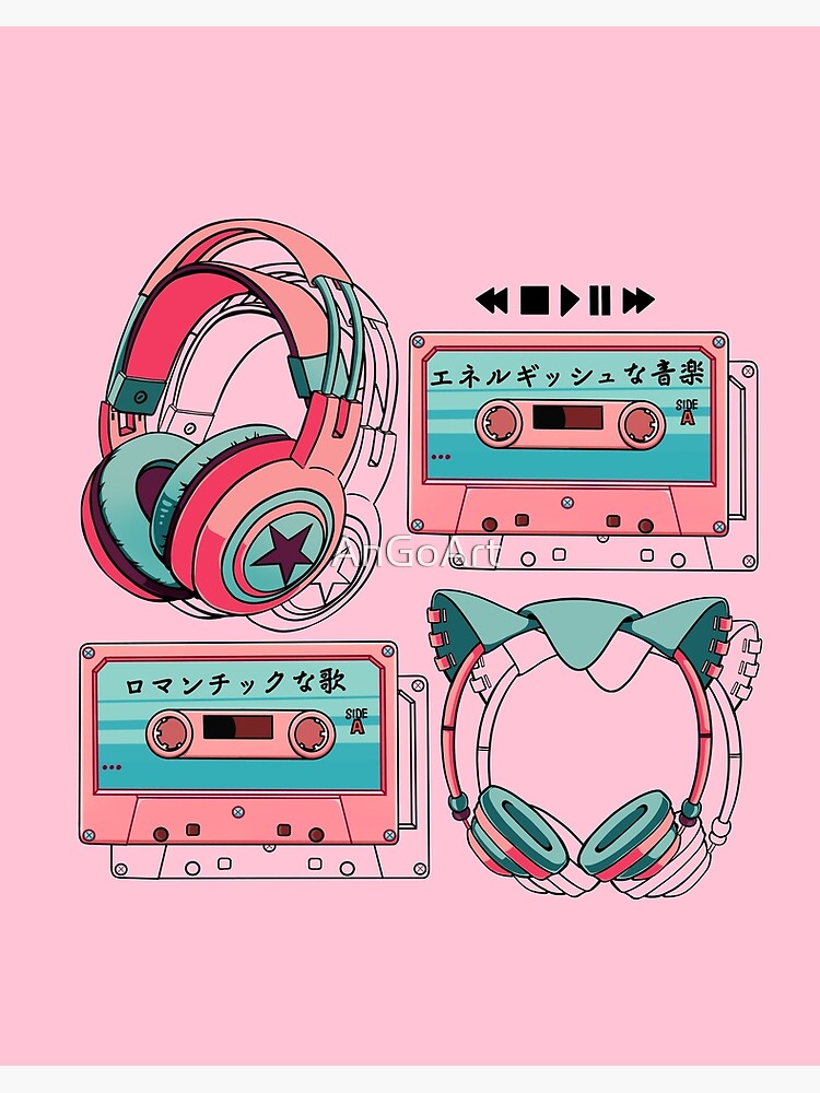 The Mixtapes and Headphones (for light background)