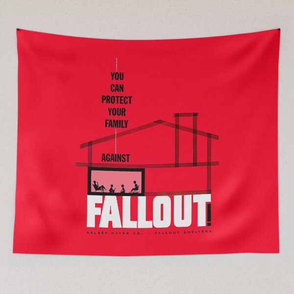 Item preview, FALLOUT SHELTERS designed and sold by ThrowbackAds.