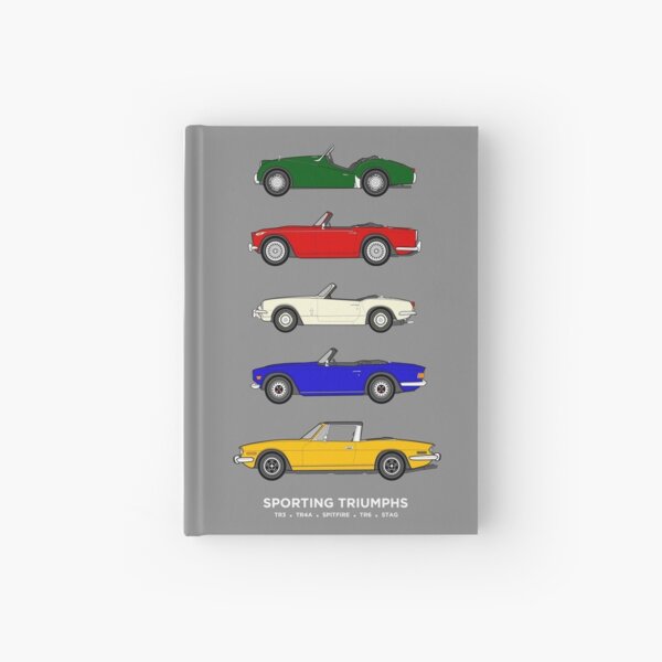 Sporting Triumphs (Triumph Sports cars) Classic Car Collection Hardcover Journal