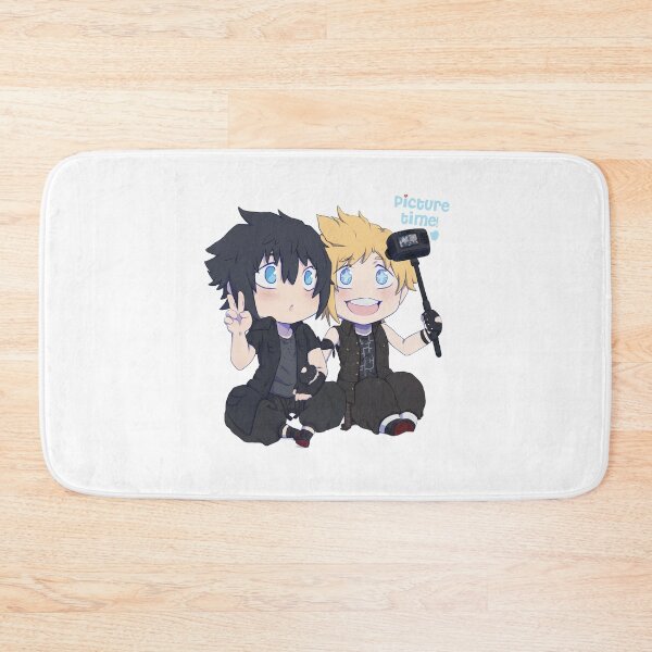 Item preview, FFXV - Tiny Noctis and Prompto designed and sold by Repose.