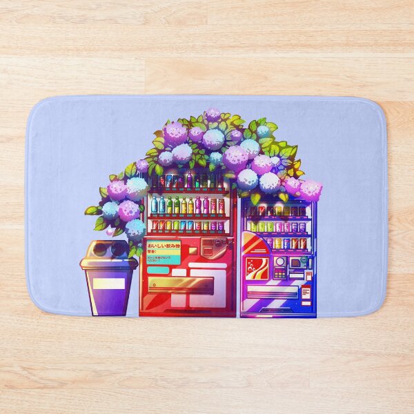 Item preview, The Japanese vending machines and the hydrangea flowers designed and sold by AnGoArt.
