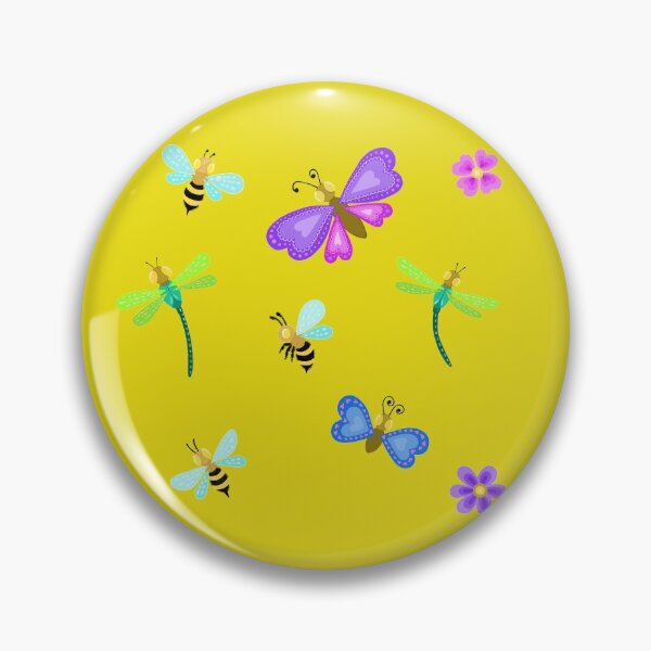 Item preview, Butterflies bees and dragonflies designed and sold by Soozie Wray.