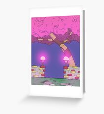 Eight Realms Background #3... Greeting Card