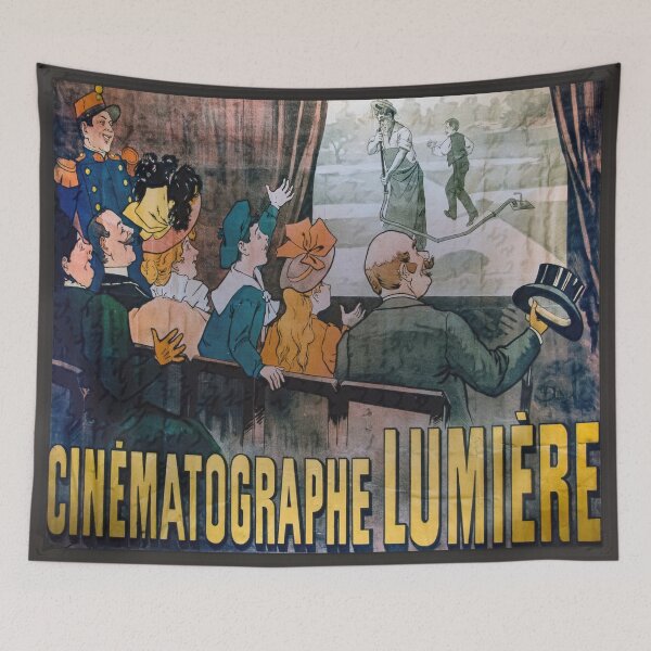 Item preview, 'Cinematographe Lumiere' Vintage French Poster  designed and sold by noveltiko.