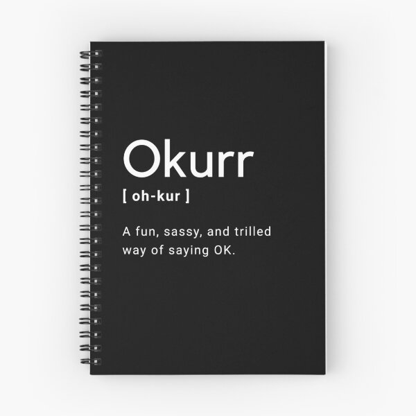 Item preview, Okurr definition  designed and sold by Adorkableali.