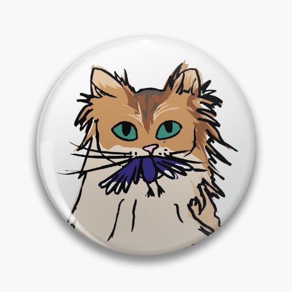Item preview, Cat and Bird - White designed and sold by glowducky5.