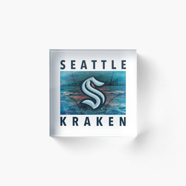 seattle kraken kraken club Acrylic Block