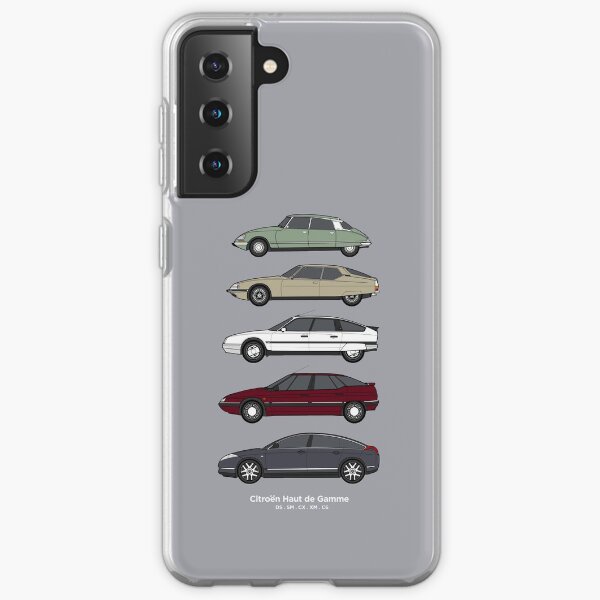 et le Traction avant a été remplacé par le SM et le premier modèle CX remplacé par un S2 GTI Turbo 2.
Grande illustration pour tous les amateurs de Citroën!
Des illustrations de style similaire pour les voitures classiques Peugeot et Renault Haut d Coque souple Samsung Galaxy