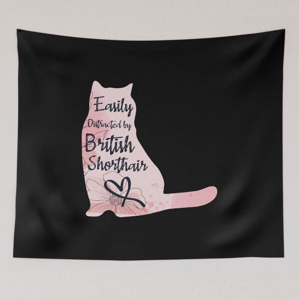 Item preview, Easily distracted by british shorthair designed and sold by kamilu.