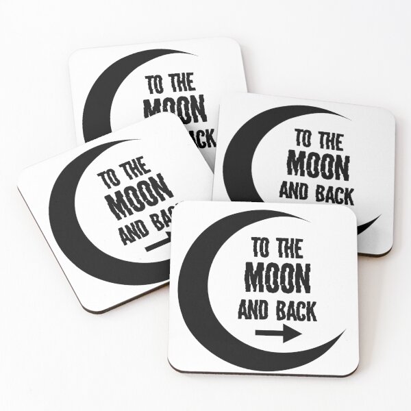 Item preview, To The Moon And Back  designed and sold by ThePinkMaple.